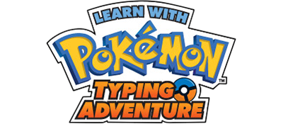 Learn with Pokemon: Typing Adventure title screen for Nintendo DS